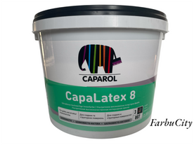 Фарба інтер'єрна латексна шовковисто-матова Caparol "CapaLatex 8" База 3. 2067 фото
