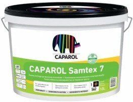 Фарба інтер'єрна латексна шовковисто-матова Caparol "Samtex 7 E.L.F." База 1 2052 фото